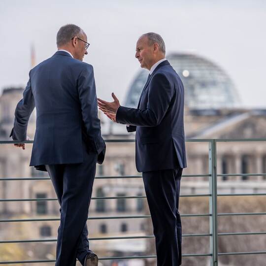 Bundeskanzler Merz und der irische Regierungschef