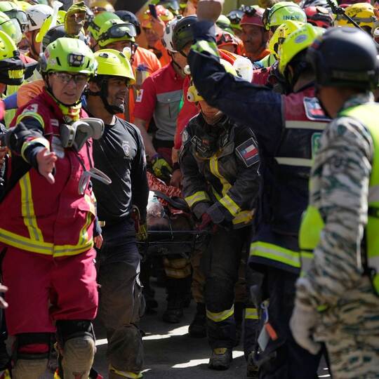 Nach den Erdbeben in Venezuela