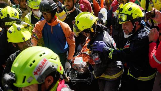 Nach den Erdbeben in Venezuela Nach den Erdbeben in Venezuela