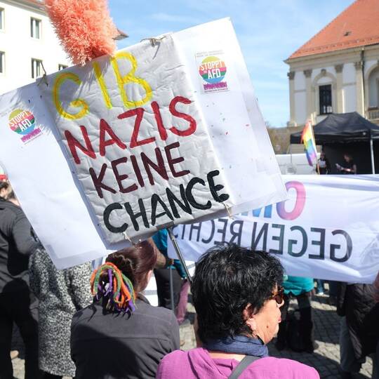 Proteste gegen AfD