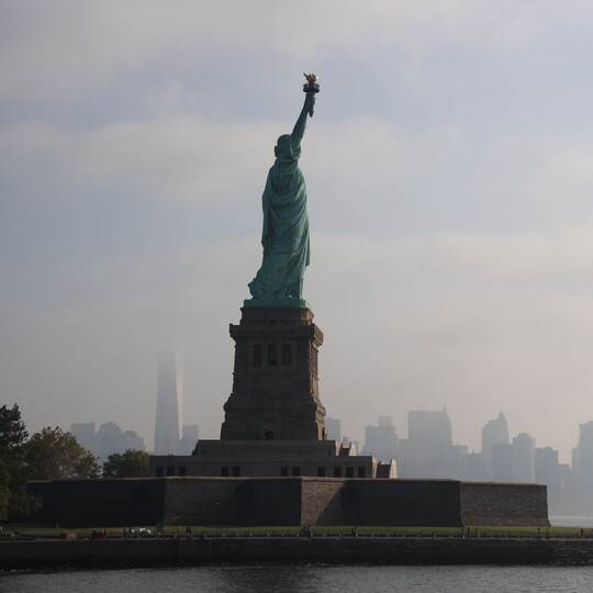 Die Freiheitsstatue in New York