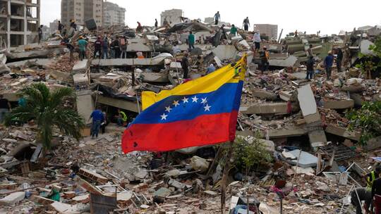 Nach den Erdbeben in Venezuela Nach den Erdbeben in Venezuela