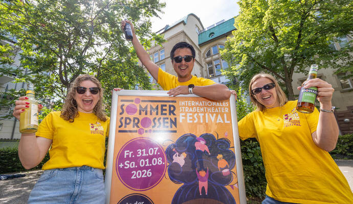Vorhang auf: Das Sommersprossen Straßentheaterfestival belebt für zwei Tage die Stadt