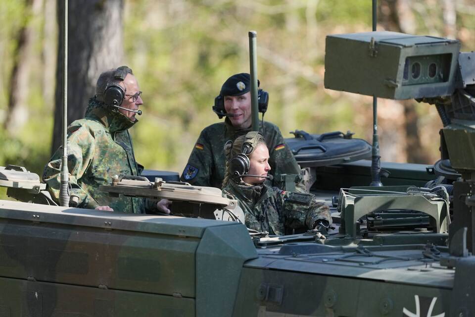 Merz bei der Bundeswehr Merz bei der Bundeswehr