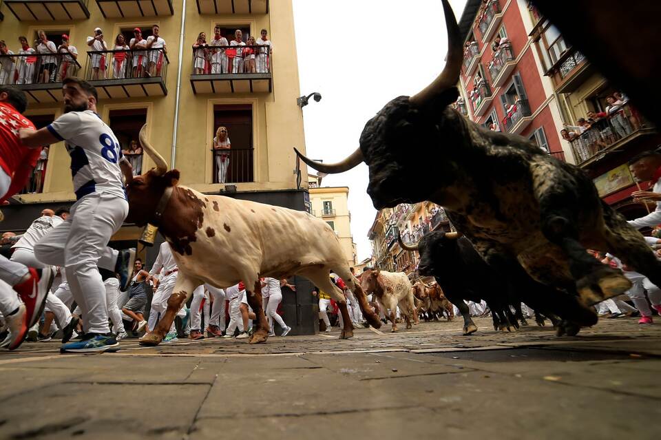 «Sanfermines»-Fest in Pamplona «Sanfermines»-Fest in Pamplona