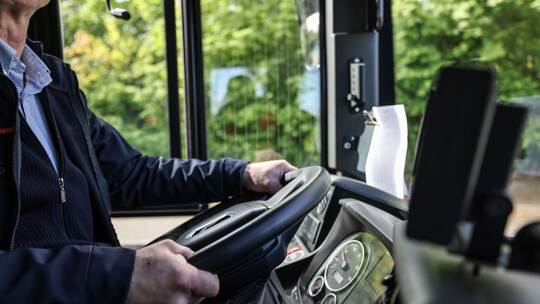 Busfahrer in Düsseldorf