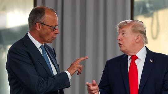 Merz und Trump Merz und Trump