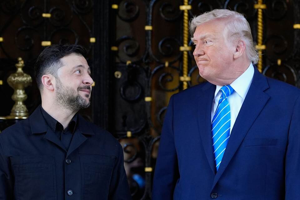 US-Präsident Trump empfängt Präsident Selenskyj in Florida US-Präsident Trump empfängt Präsident Selenskyj in Florida