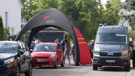 Zwei Tote nach Schüssen in Offenburg Zwei Tote nach Schüssen in Offenburg