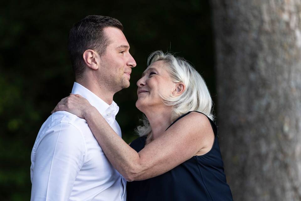 Bardella und Le Pen Bardella und Le Pen