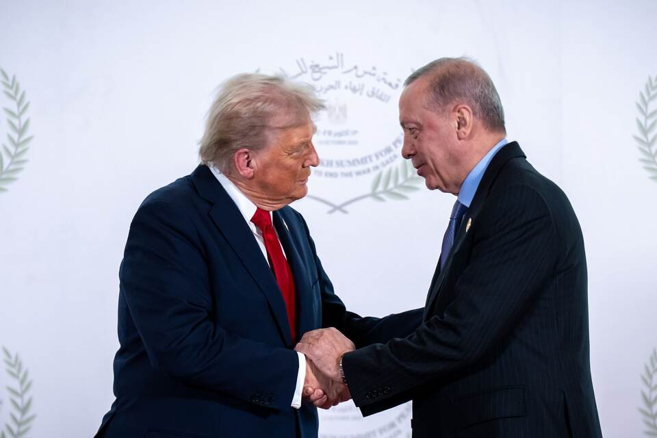 US-Präsident Trump und der türkische Präsident Erdogan US-Präsident Trump und der türkische Präsident Erdogan
