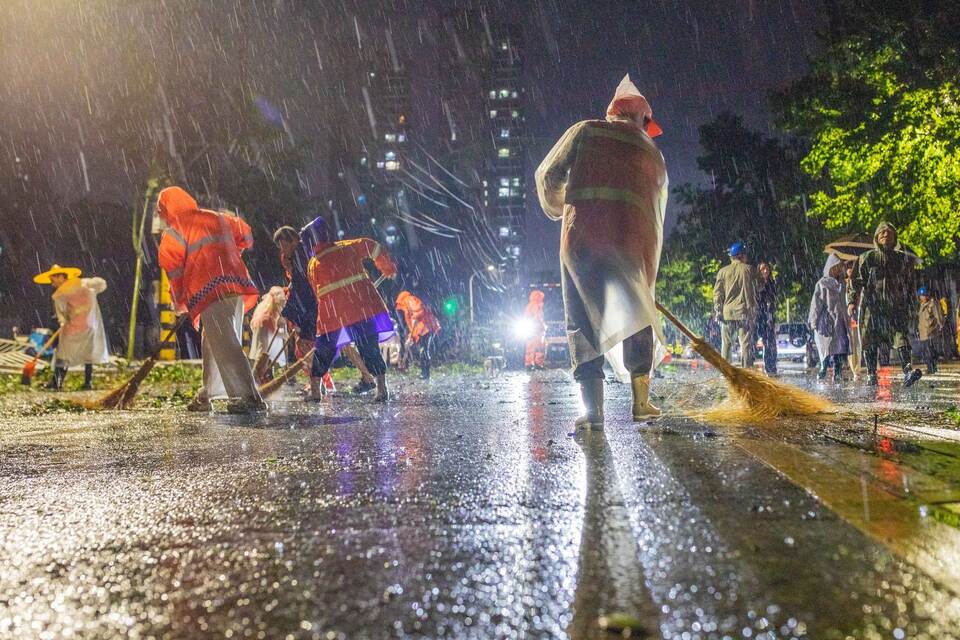 Unwetter in China Unwetter in China