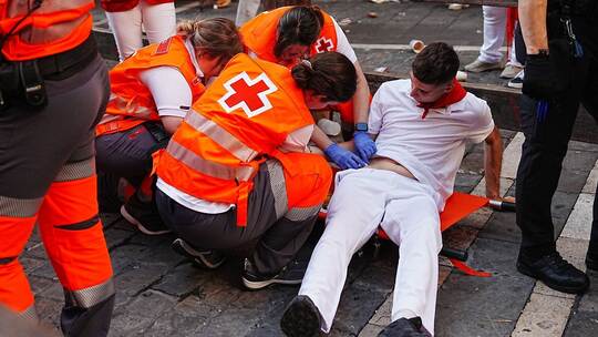 Fiesta San-Fermin in Pamplona