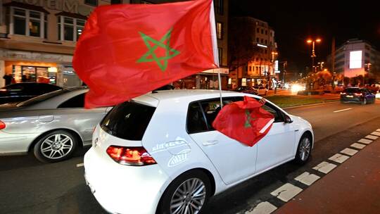Frankreich-Marokko: Fans mit zwei Herzen vor Viertelfinale Frankreich-Marokko: Fans mit zwei Herzen vor Viertelfinale