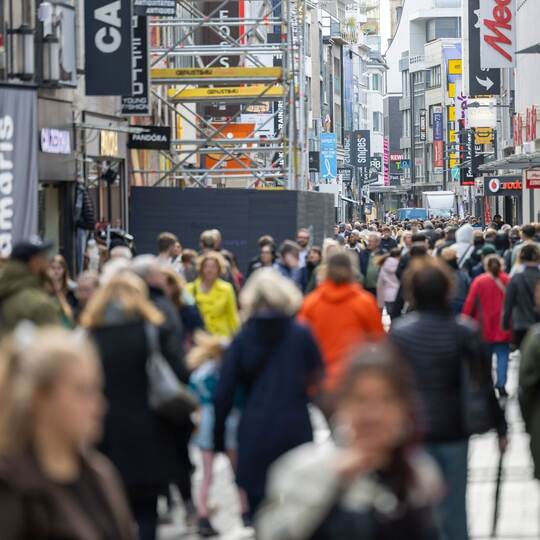 Innenstadt Köln - Fußgängerzone