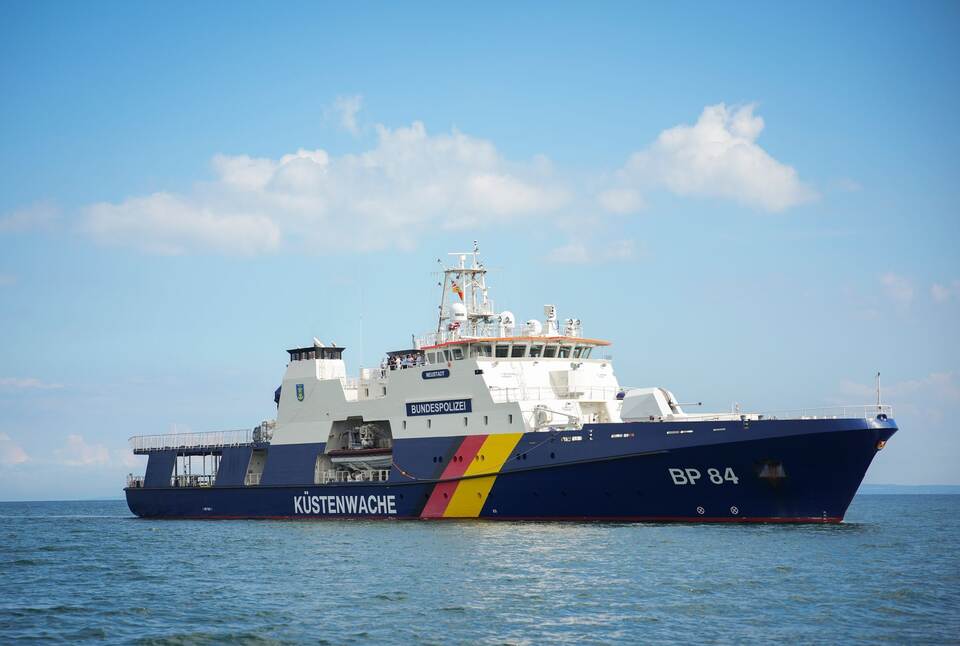 Bundespolizei auf Ostsee im Einsatz Bundespolizei auf Ostsee im Einsatz