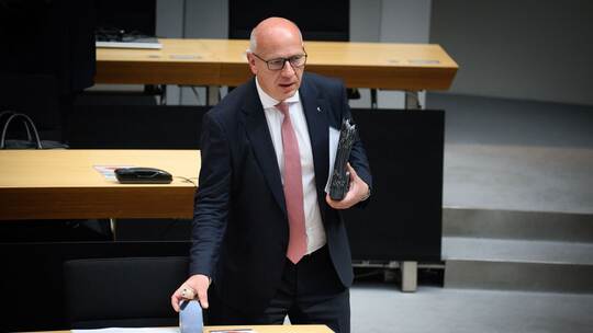 Regierender Bürgermeister Kai Wegner (CDU) im Abgeordnetenhaus Regierender Bürgermeister Kai Wegner (CDU) im Abgeordnetenhaus