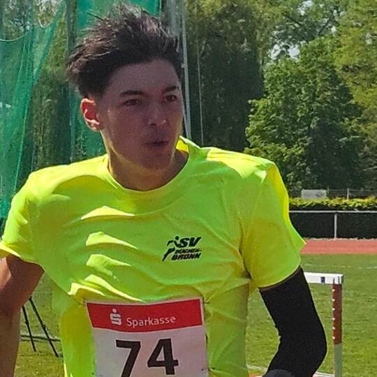 Laufstark: Ian Ochs vom SV Büchenbronn. Foto: Peter Hess