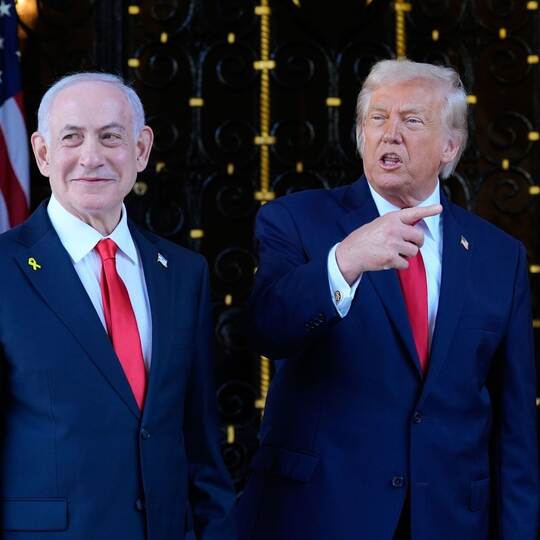 Trump und Netanjahu