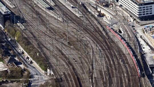 Gleisanlagen Bahnhof Stuttgart