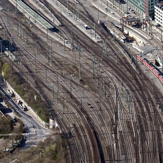 Gleisanlagen Bahnhof Stuttgart