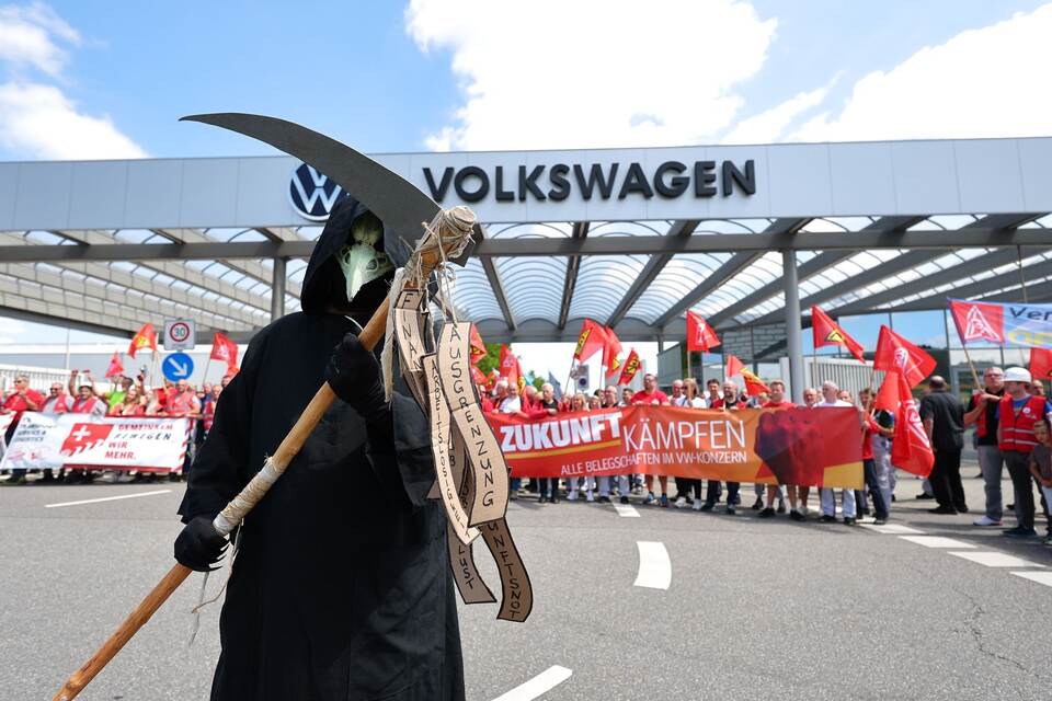 IG-Metall-Protest bei VW IG-Metall-Protest bei VW