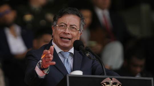 Kolumbiens Präsident Gustavo Petro Kolumbiens Präsident Gustavo Petro