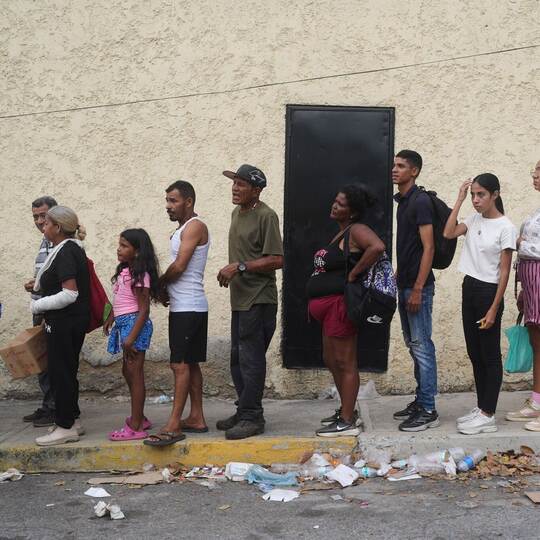 Nach dem Erdbeben in Venezuela