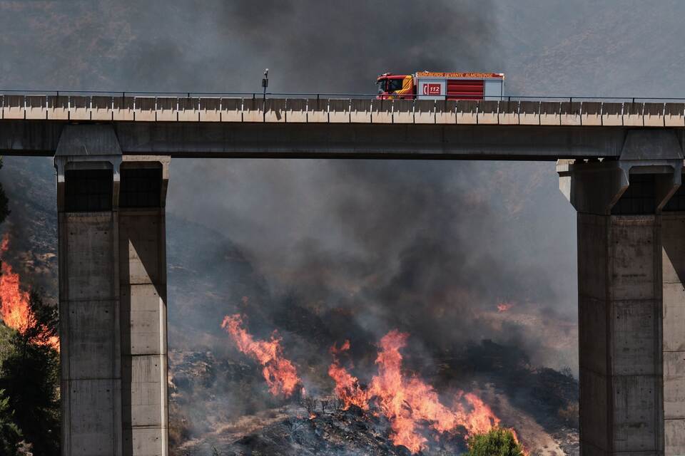 Waldbrand in Andalusien Waldbrand in Andalusien
