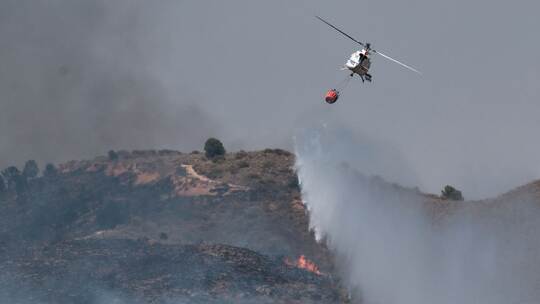Waldbrand in Andalusien Waldbrand in Andalusien