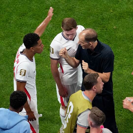 Thomas Tuchel und Jude Bellingham