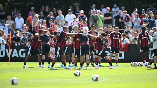 Erstes Training Eintracht Frankfurt mit Adi Hütter