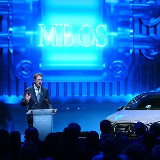 Eröffnung der Erweiterung des Mercedes-Benz-Werks Kecskemet