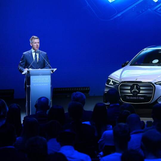 Eröffnung der Erweiterung des Mercedes-Benz-Werks Kecskemet