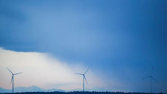 Windräder in Oberschwaben