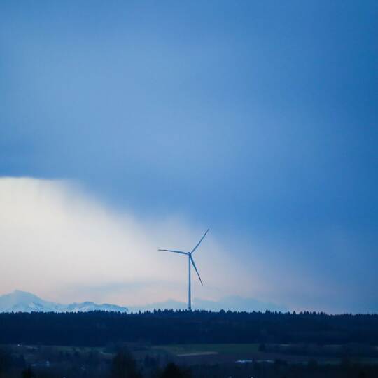 Windräder in Oberschwaben