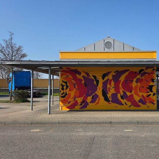 Rastplatz Linsenbühl an der A6 bei Mannheim