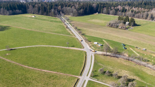 Unfallstelle L346 Oberlengenhardt