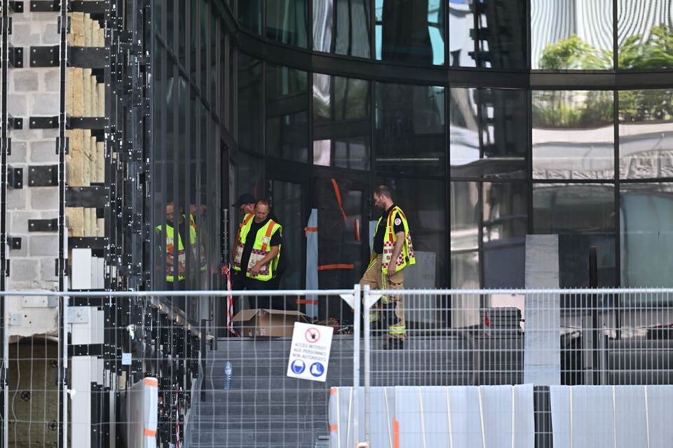 Feuer in Brüssel