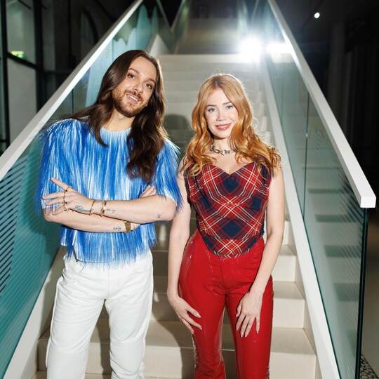 Riccardo Simonetti & Palina Rojinski
