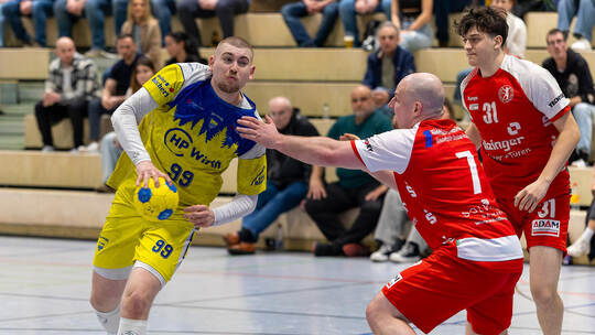 Überraschungsaufsteiger: der HCN II mit Yannick Müller. Foto: Ralf Becker
