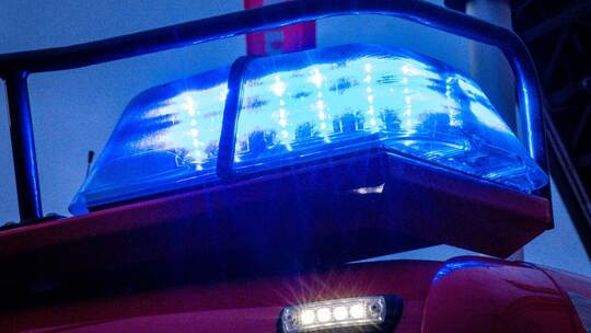 Blaulicht einer Feuerwehr Blaulicht einer Feuerwehr