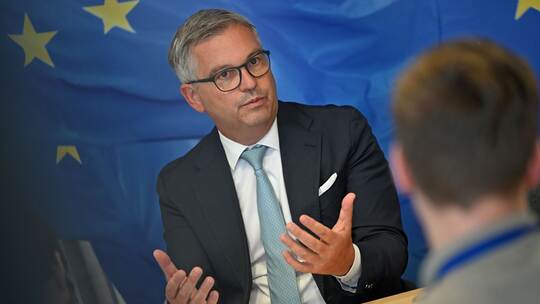 EU-Kommissar Brunner EU-Kommissar Brunner