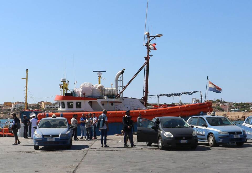 Schiff «Iuventa» beschlagnahmt Schiff «Iuventa» beschlagnahmt