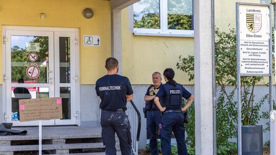 Angriff auf Mitarbeiter in Kreisverwaltung Elbe-Elster Angriff auf Mitarbeiter in Kreisverwaltung Elbe-Elster