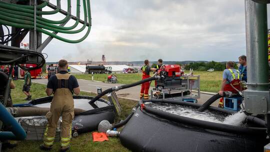 Millionenschaden durch Brand in einem Holzwerk Millionenschaden durch Brand in einem Holzwerk