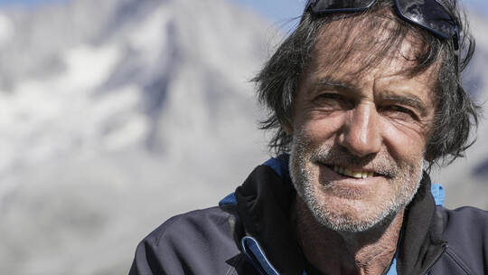 Geht auf die 70 zu – aber immer noch mit voller Energie: Bergsteiger-Legende Hans Kammerlander. Archivfoto: Hans Kammerlander
