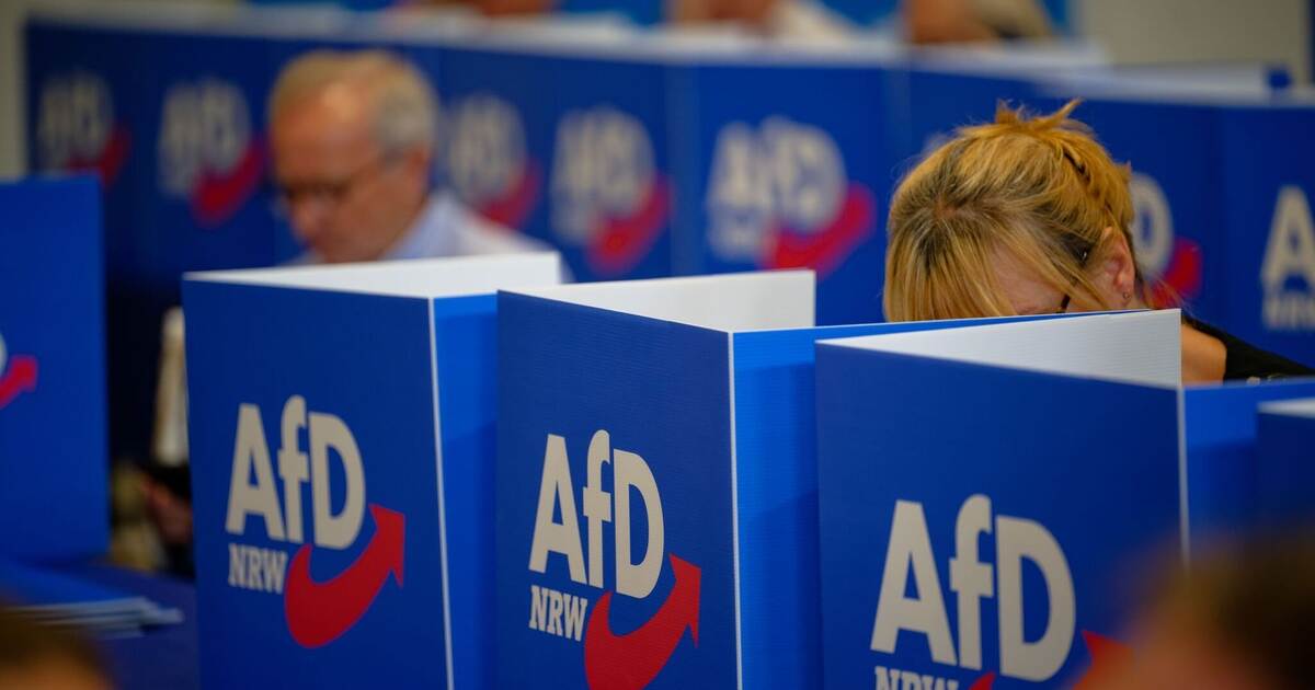 «Parteitag der Schande» - Machtkampf in NRW-AfD eskaliert