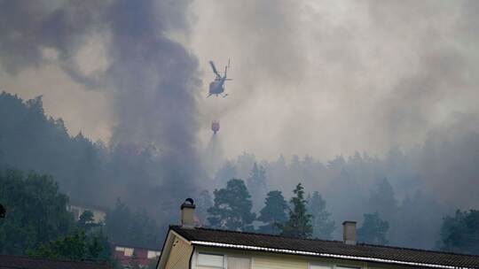 Brand in Drammen Brand in Drammen