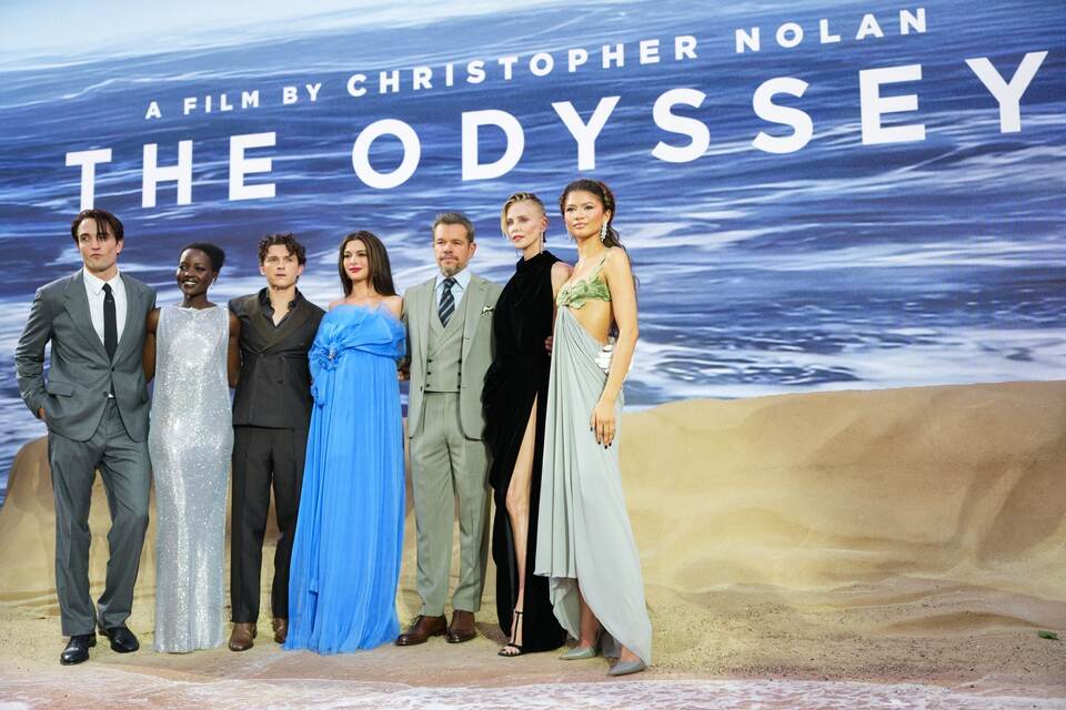 Weltpremiere «The Odyssey» in London Weltpremiere «The Odyssey» in London